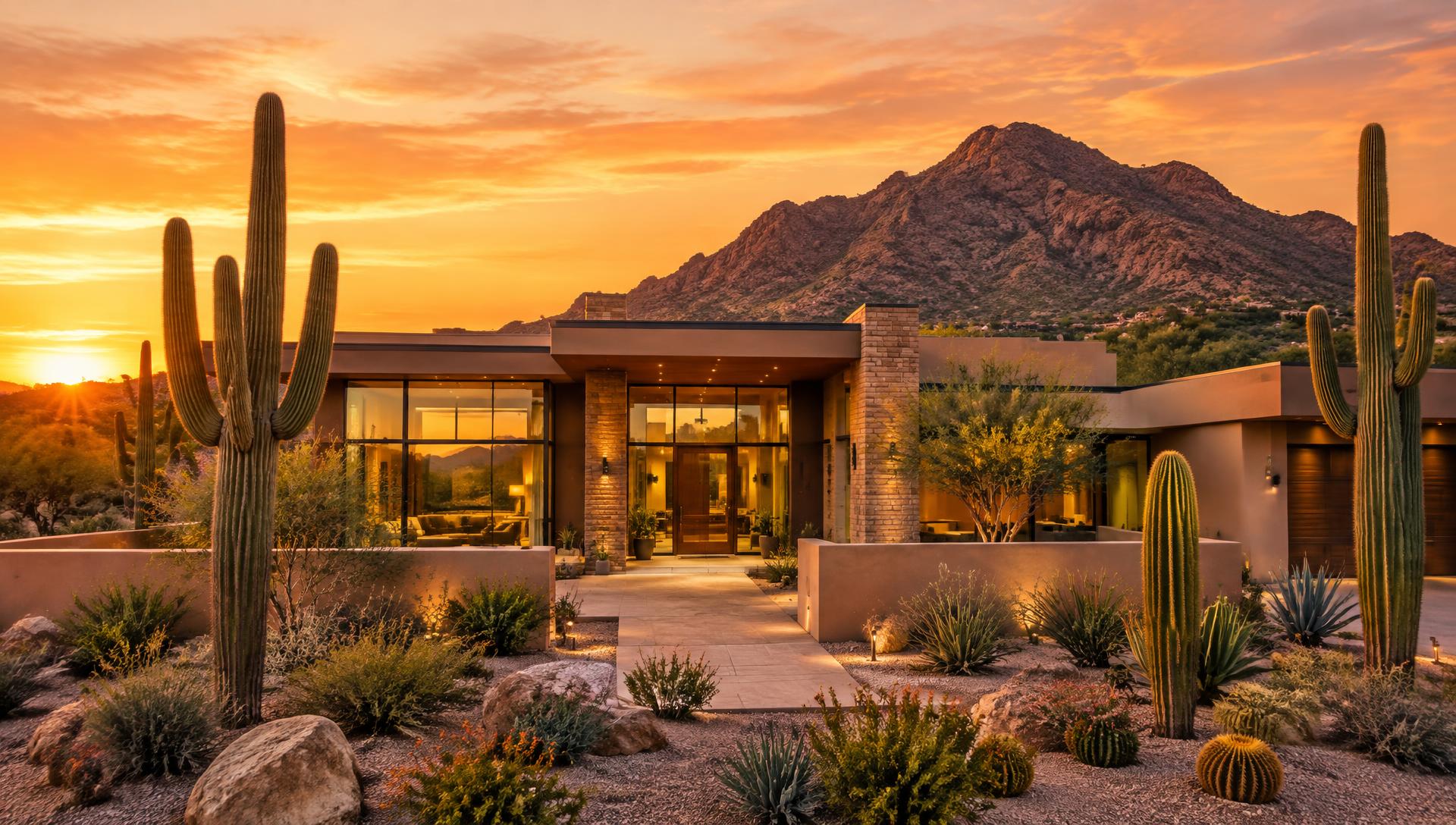 Illustrative desert architecture